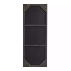 Kirklands Home Gold Wood Rectangular Wall Mirror, 14x36 in. Outlet