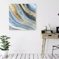 Kirklands Home Golden Agate II Giclee Canvas Art Print, 40x40 in. Discount