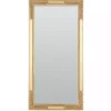 Kirklands Home Golden Carved Textured Wall Mirror Clearance