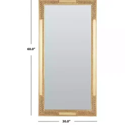 Kirklands Home Golden Carved Textured Wall Mirror Clearance