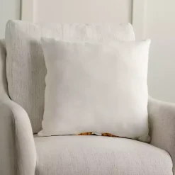 Pillows>Kirklands Home Golden Retriever with Santa Hat Christmas Pillow