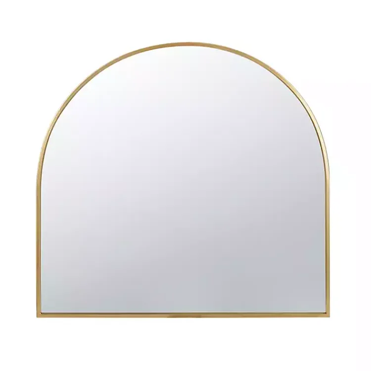 Kirklands Home en Wide Arched Wall Mirror Gold Hot
