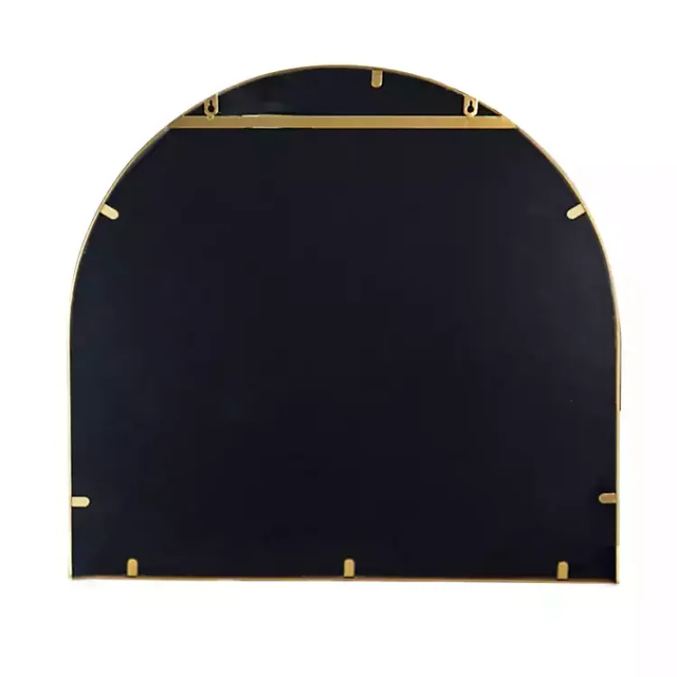 Kirklands Home en Wide Arched Wall Mirror Gold Hot