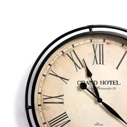 Kirklands Home Grand Hotel Metal Wall Clock Best