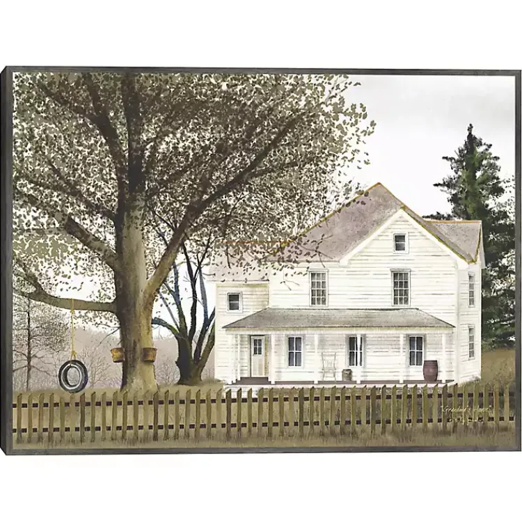Kirklands Home Grandma's House Framed Canvas Art Print Multi Hot