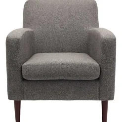 Kirklands Home Granite Loft Upholstered Accent Chair Gray Sale