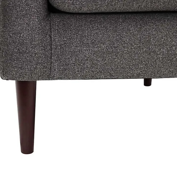Kirklands Home Granite Loft Upholstered Accent Chair Gray Sale