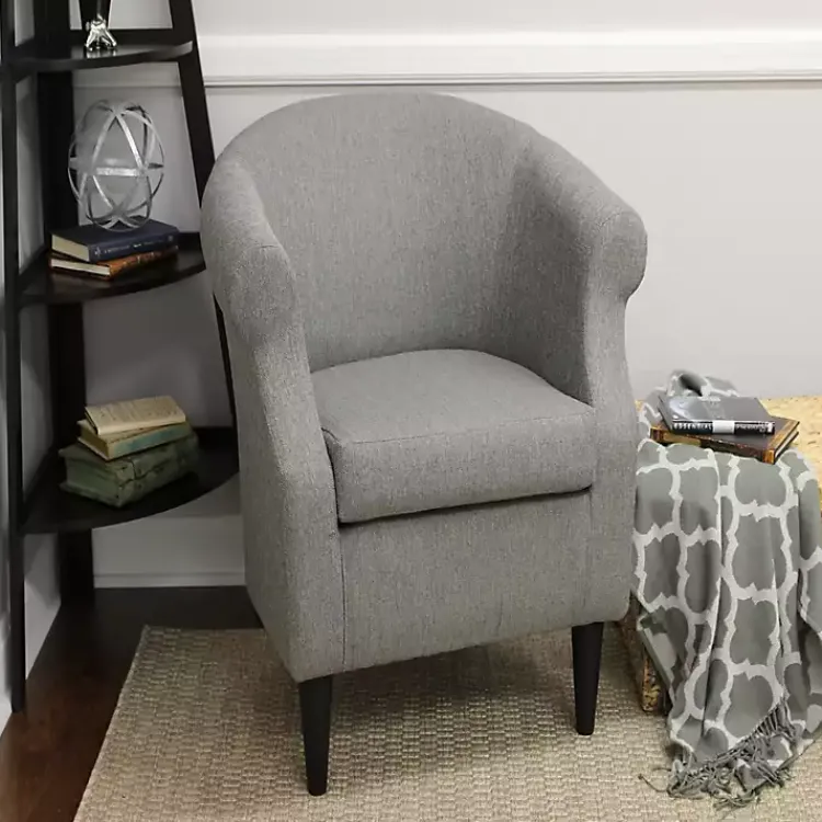 Kirklands Home Granite Lorie Accent Chair Gray Discount