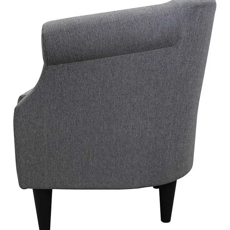 Kirklands Home Granite Lorie Accent Chair Gray Discount