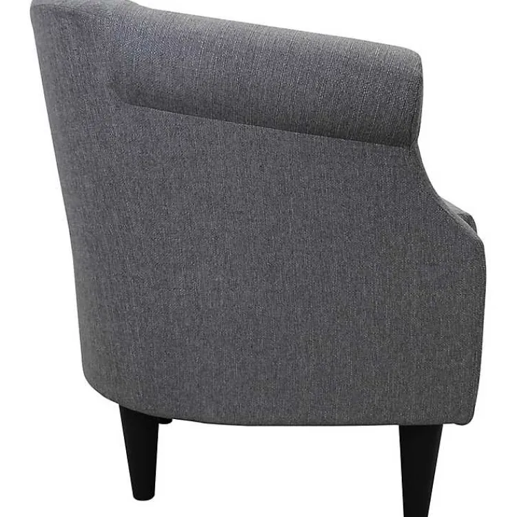 Kirklands Home Granite Lorie Accent Chair Gray Discount