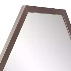 Kirklands Home Graphite Hexagon Wall Mirror New