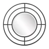 Kirklands Home Graphite Metal Bullseye Round Wall Mirror Online