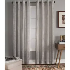 Kirklands Home Graphite Stripe Single Curtain Panel, 84 in. Sale