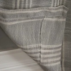 Kirklands Home Graphite Stripe Single Curtain Panel, 84 in. Sale