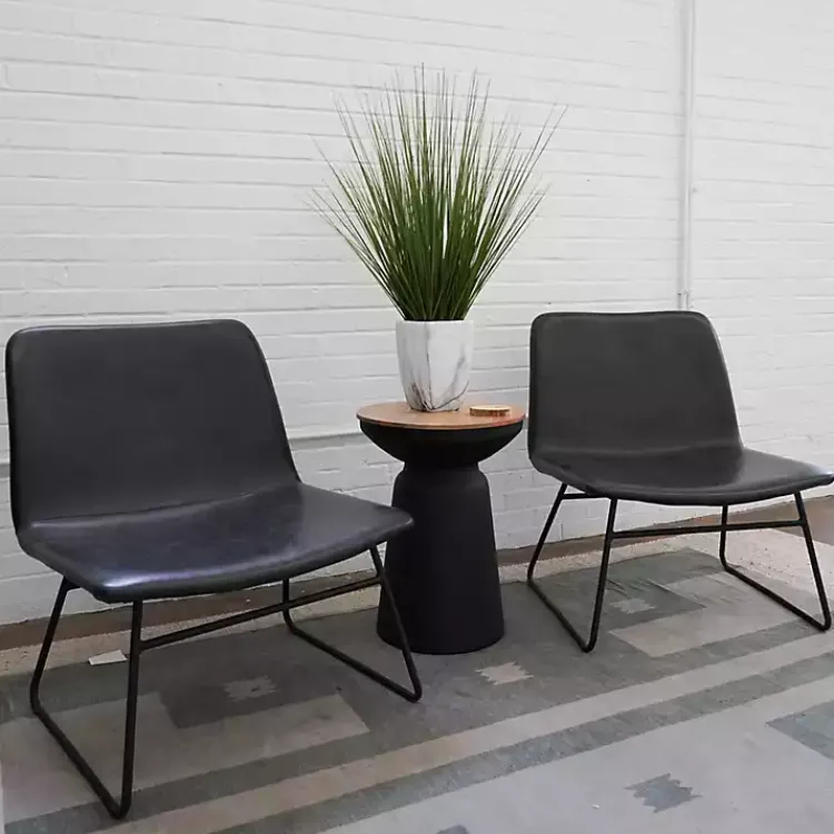 Arrangements & Greenery>Kirklands Home Grass Arrangement in White Marble Pot Green