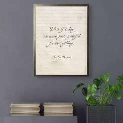 Kirklands Home Grateful For Everything Wall Plaque White Outlet