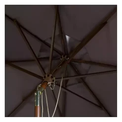 Kirklands Home 9 ft. Eucalyptus Outdoor Umbrella Gray Online