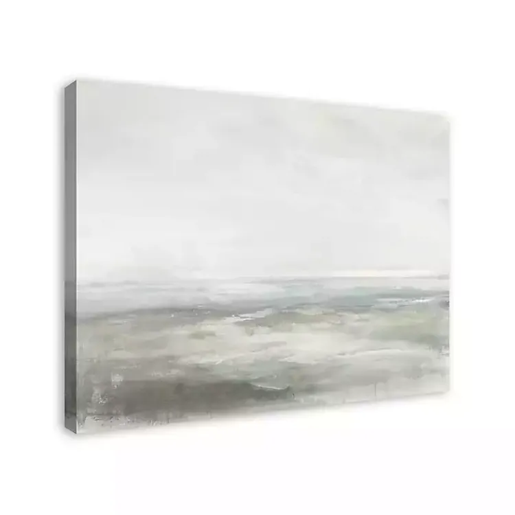 Kirklands Home Abstract Seascape Canvas Art Print Gray Best