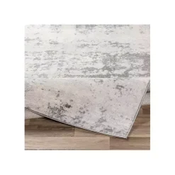 Kirklands Home Gray Abstract Woven Area Rug, 5x7 Best