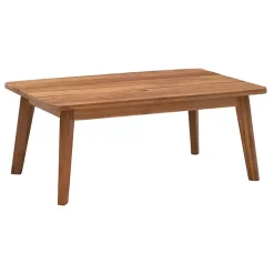 Kirklands Home Acacia Wood 4-pc. Outdoor Living Set Gray New