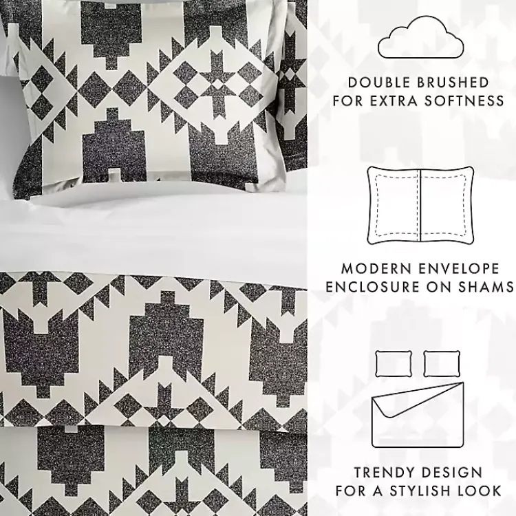 Kirklands Home Gray Adobe Diamond 2-pc. Twin Duvet Cover Set Best