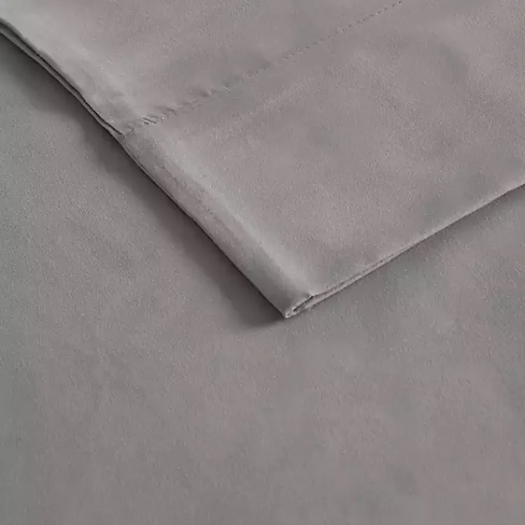 Kirklands Home All Season Moisture Wicking King Sheet Set Gray Online