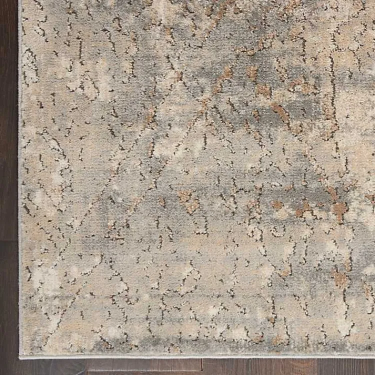 Kirklands Home Gray and Beige Tally Textured Area Rug, 7x9 Hot