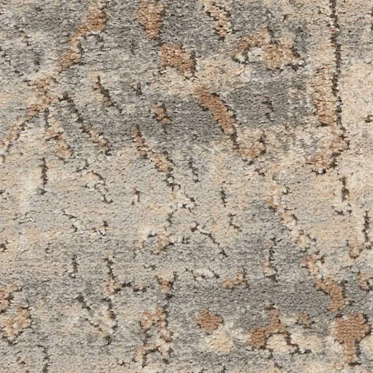 Kirklands Home Gray and Beige Tally Textured Area Rug, 7x9 Hot