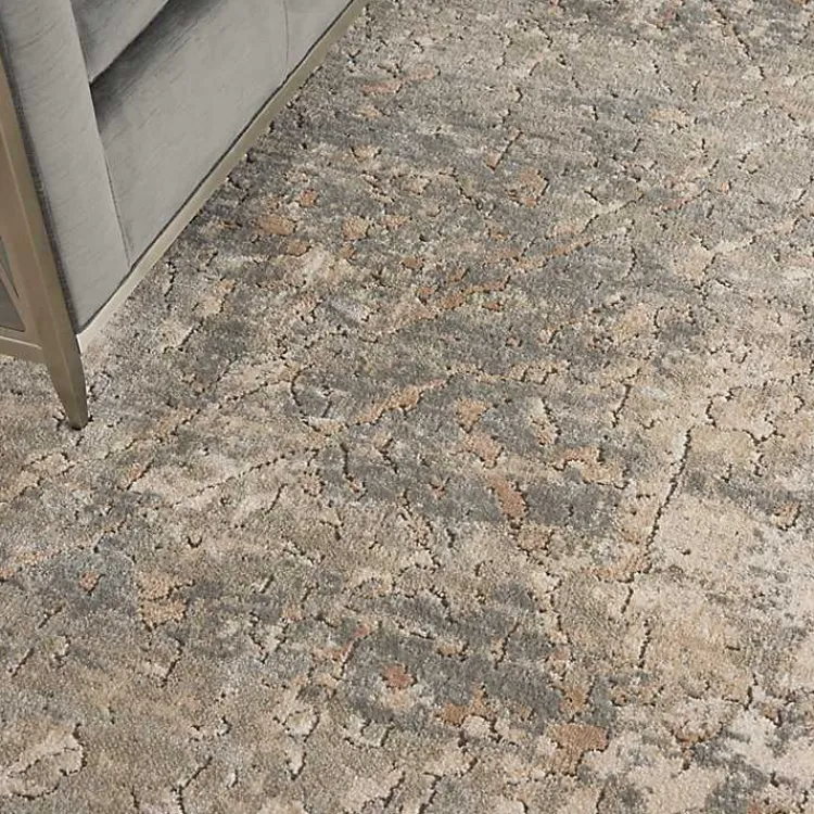 Kirklands Home Gray and Beige Tally Textured Area Rug, 7x9 Hot
