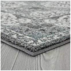 Kirklands Home Gray and Blue Alex Area Rug, 5x7 Best