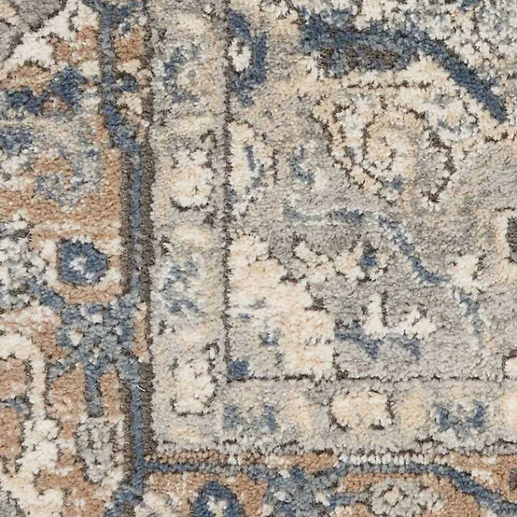 Kirklands Home and Ivory Nadia Medallion Area Rug, 4x6 Gray Online