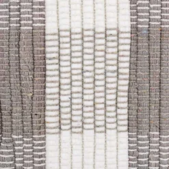 Kirklands Home and White Buffalo Check Accent Rug Gray Best