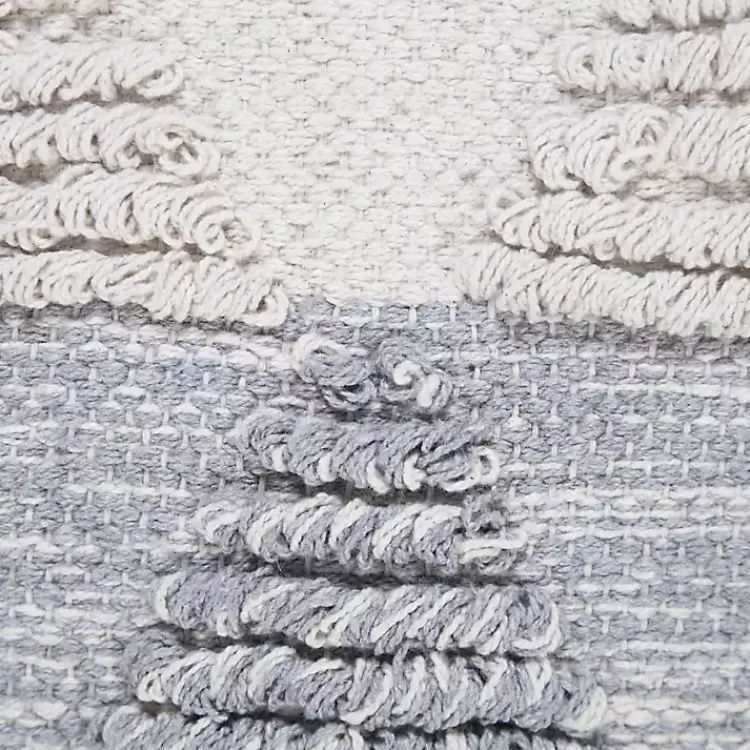 Pillows>Kirklands Home and White Gradient Diamonds Throw Pillow Gray