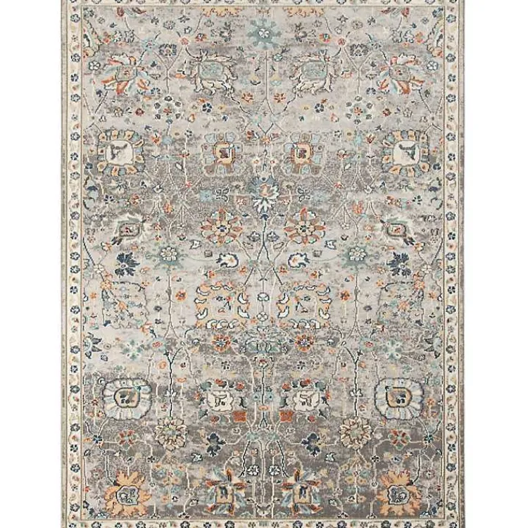 Kirklands Home Bohemian Area Rug, 7x9 Gray Online
