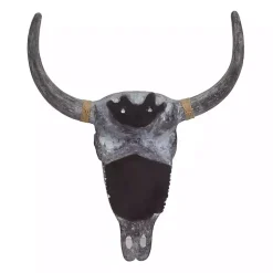 Kirklands Home Bohemian Bull Wall Plaque Gray Online