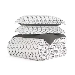 Kirklands Home Gray Bohemian 2-pc. Twin Duvet Cover Set