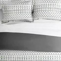 Kirklands Home Gray Bohemian 2-pc. Twin Duvet Cover Set