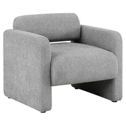 Kirklands Home Boucle Modern Accent Chair Gray Sale