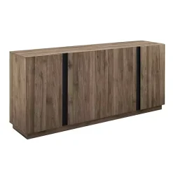 Kirklands Home Gray Brown Modern 2-Door Sideboard Hot