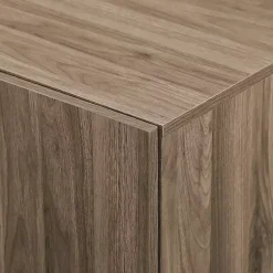 Kirklands Home Gray Brown Modern 2-Door Sideboard Hot