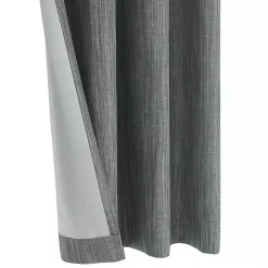 Kirklands Home Bryson Textured Curtain Panel, 95 in. Gray Best