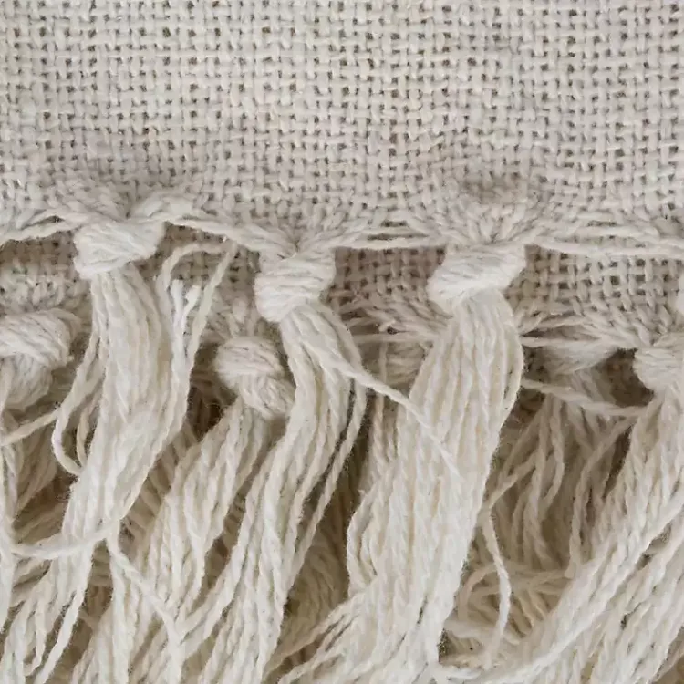 Blankets & Throws>Kirklands Home Cabana Stripe Throw Gray
