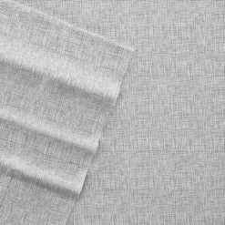 Kirklands Home Chambray 4-pc. California King Sheet Set Gray