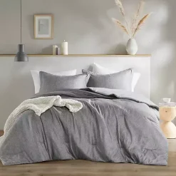 Kirklands Home Chambray 3-pc. Full/Queen Comforter Set Gray Online