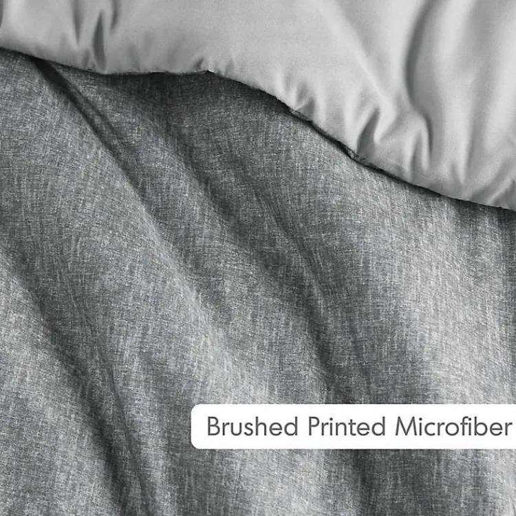 Kirklands Home Chambray 3-pc. King Comforter Set Gray