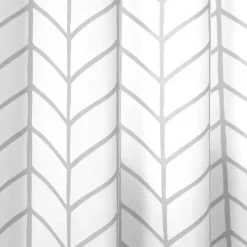 Kirklands Home Chevron 2-pc. Curtain Panel Set, 84 in. Gray Hot