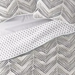 Kirklands Home Gray Chevron Reversible 2-pc. Twin Quilt Set Hot
