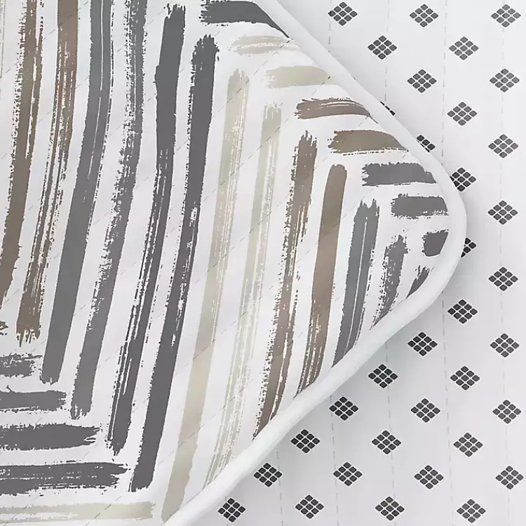 Kirklands Home Gray Chevron Reversible 3-pc. King Quilt Set Sale