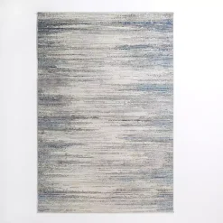 Kirklands Home Gray Claire Modern Area Rug, 5x8