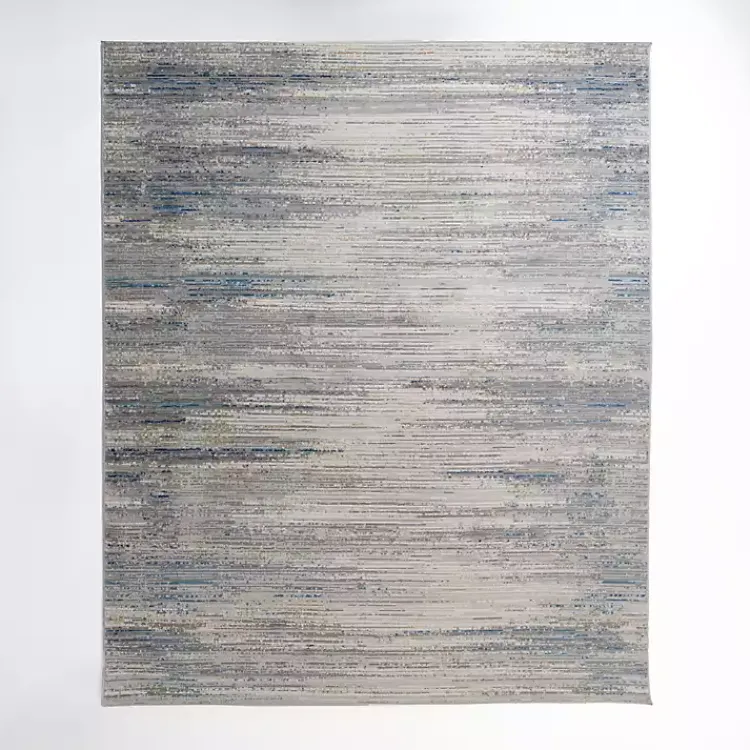 Kirklands Home Gray Claire Modern Area Rug, 7x10 Sale